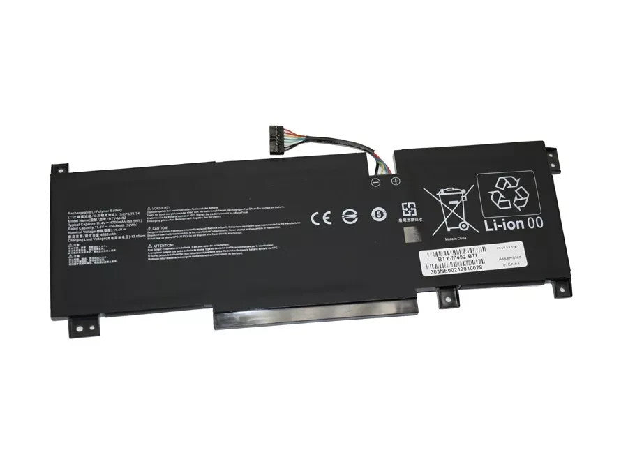 Laptop Battery for MSI Katana GF66 11UD 12UG 12UX GF76 11UE 12UD 53.5Wh BTY-M492