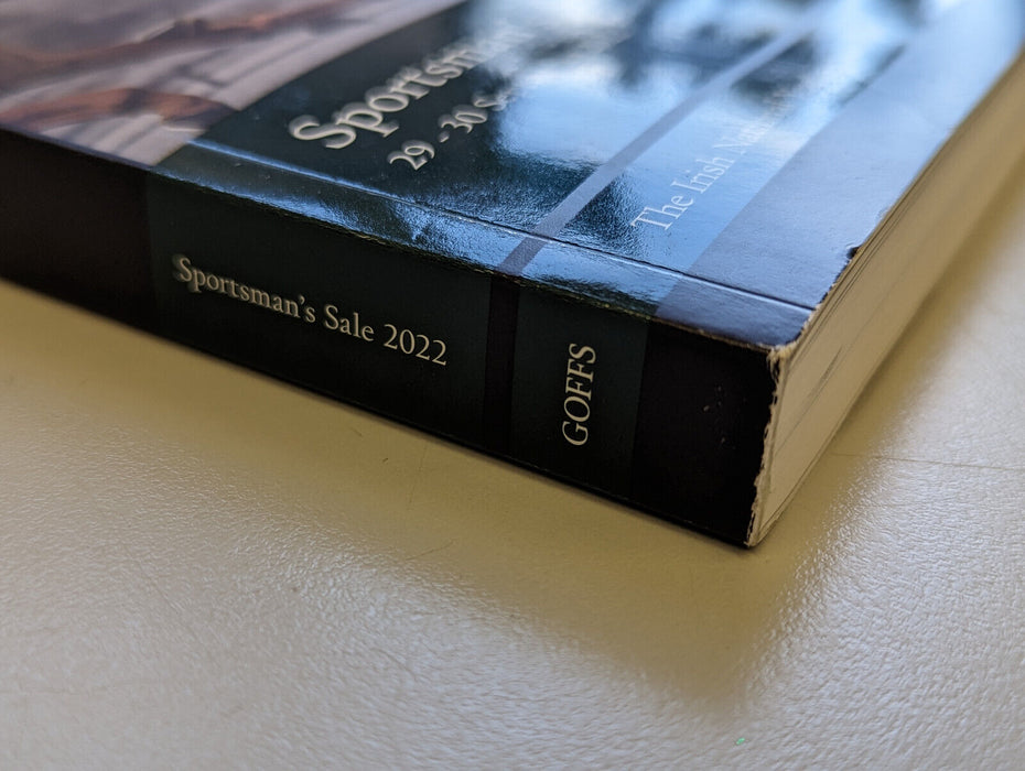 Goffs: Sportsman's Sale Catelogue 29-30 September 2022 - paperback