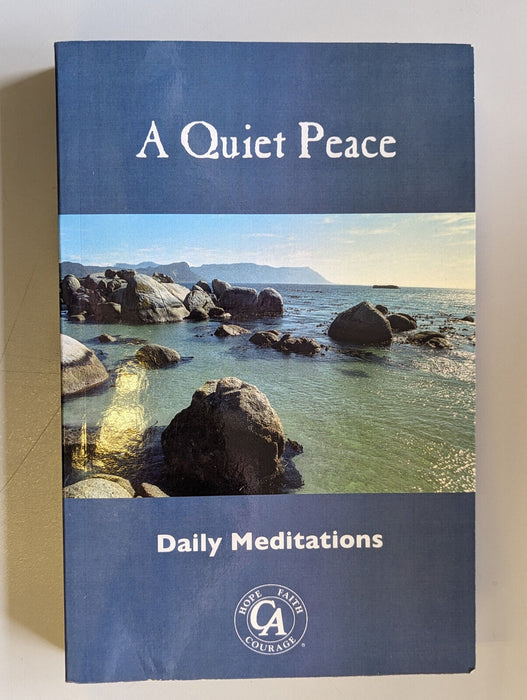 A Quiet Peach Daily Meditations from the Fellowship of Cocaine Anonymous