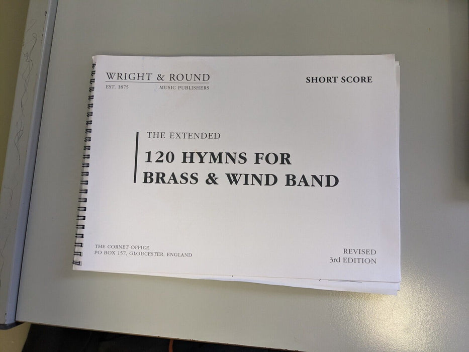 120 Hymns for Brass and Wind Band