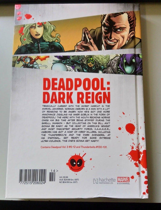 * SEALED * DEADPOOL DARK REIGN ISSUE 14 MARVEL 2019 NEW HARDBACK COMIC BOOK G407