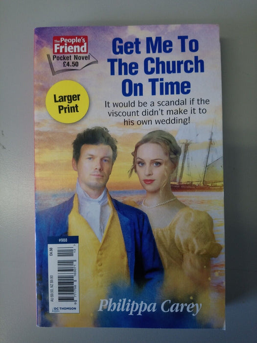 Get me to the church on time by Philippa Carey