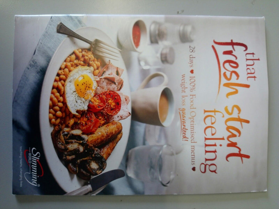 Slimming World "That Fresh Start Feeling" 28 Day Menu