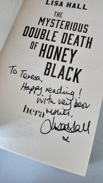 The Mysterious Double Death of Honey Black by Lisa Hall