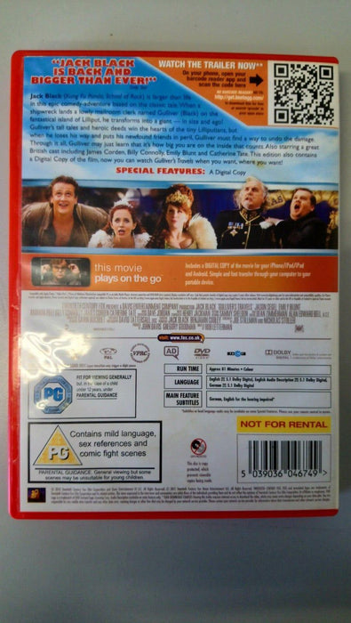 Gulliver's Travels DVD