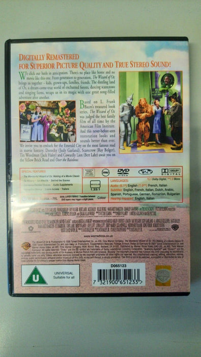 The Wizard of Oz DVD