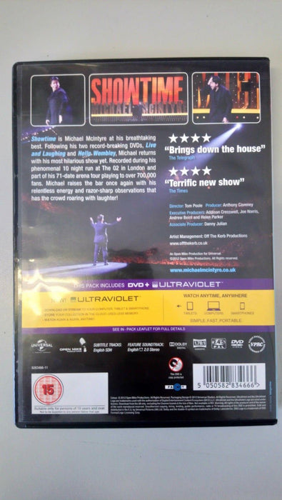 Michael McIntyre Showtime DVD