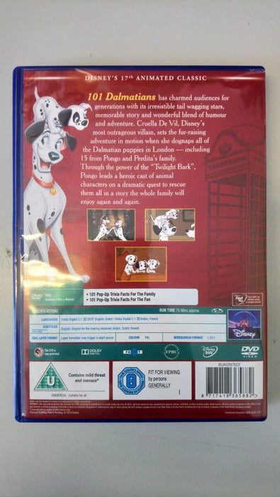 101 Dalmatians DVD