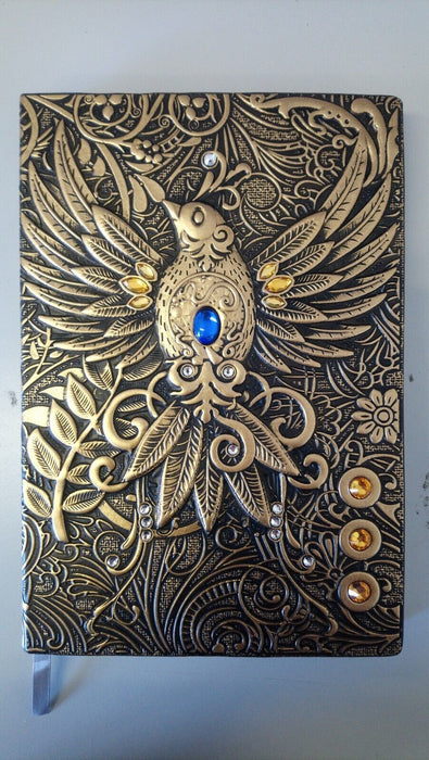 3D Embossed Phoenix A5 Notebook/Journal 200 Pages