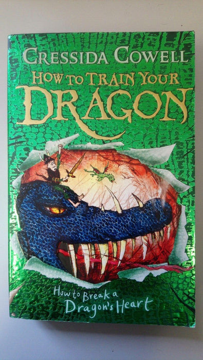 How to Break a Dragon's Heart: Book 8 (How To T... by Cowell, Cressida Paperback