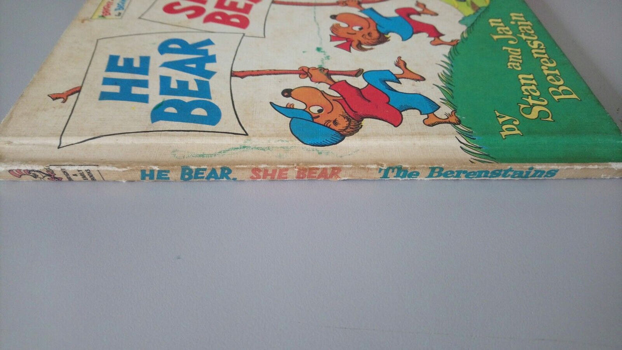 He Bear, She Bear (Bright & Early Books) by Stan Berenstain Hardcover