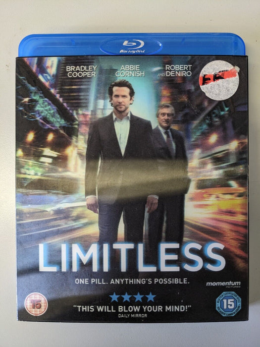 Limitless Blu-ray