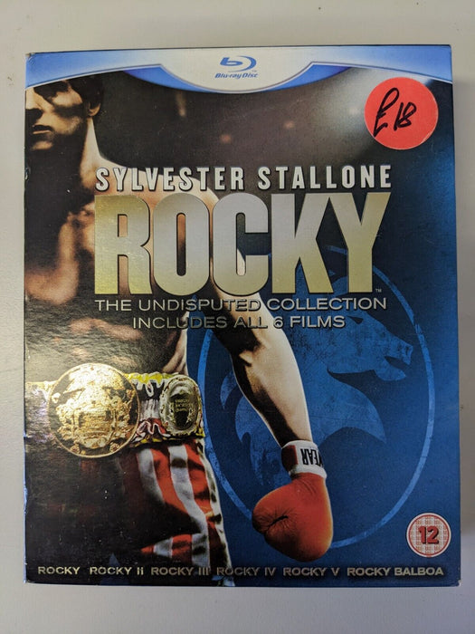 Rocky The Undisputed Collection Blu-ray