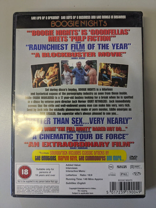 Boogie Nights DVD