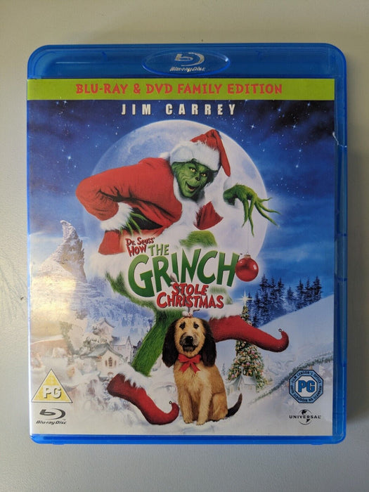 The Grinch Who Stole Christmas Blu-ray and DVD Edition