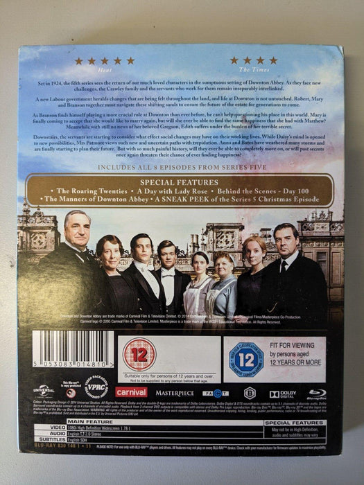 Downton Abbey Series Five Blu-ray