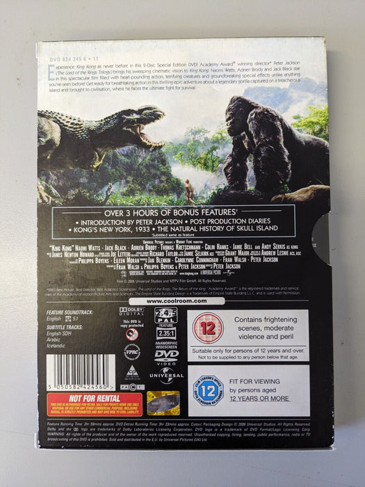 King Kong DVD 2 Disc Special Edition