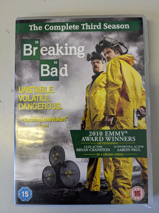 Breaking Bad The Complete Third Season DVD