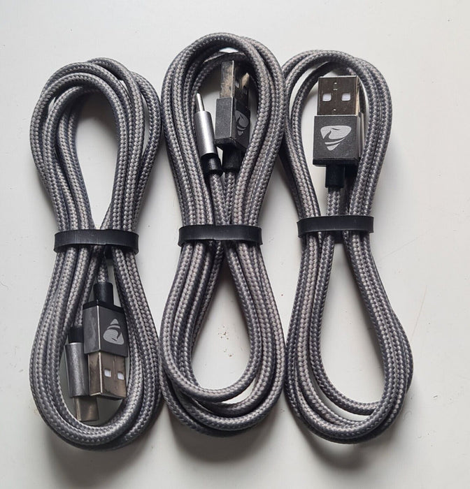 3X USB-C TO USB-A MALE LEADS - NEW