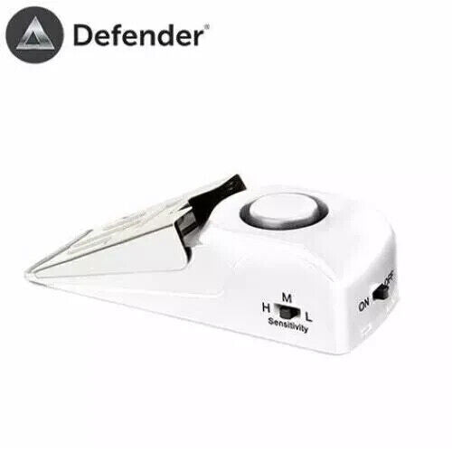 Defender Door Wedge Alarm - 120dBs Siren White