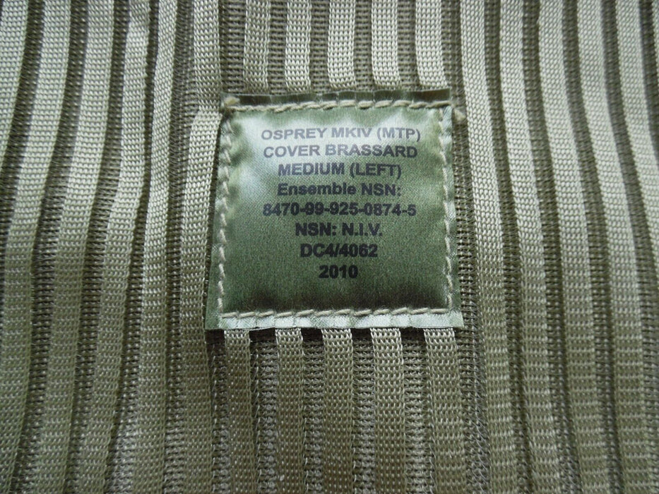 British Army MTP Osprey MKIV Cover Brassard for Body armour Medium Left /Right