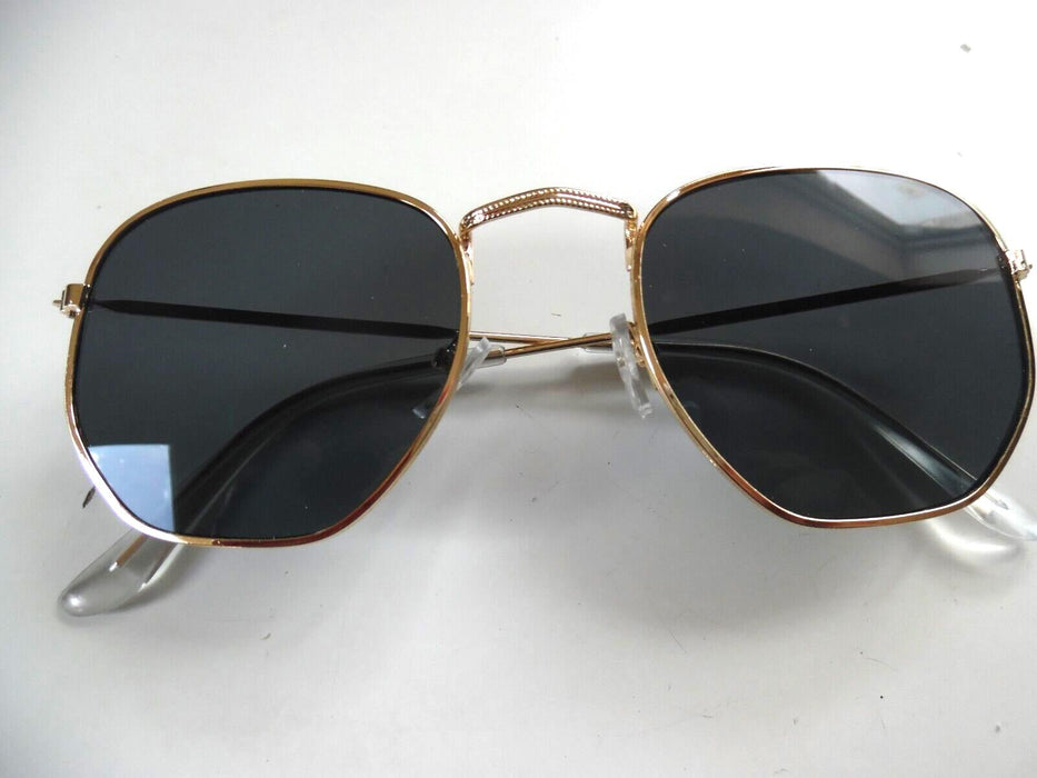 ladies fashion sunglasses gold frame