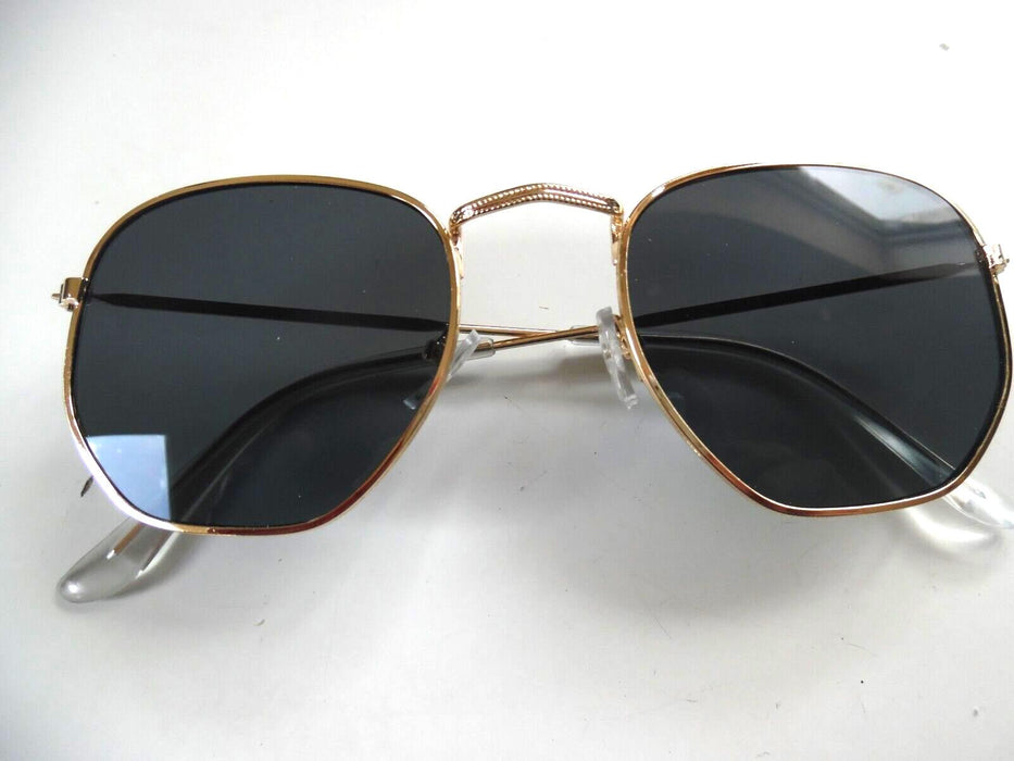 ladies fashion sunglasses gold frame