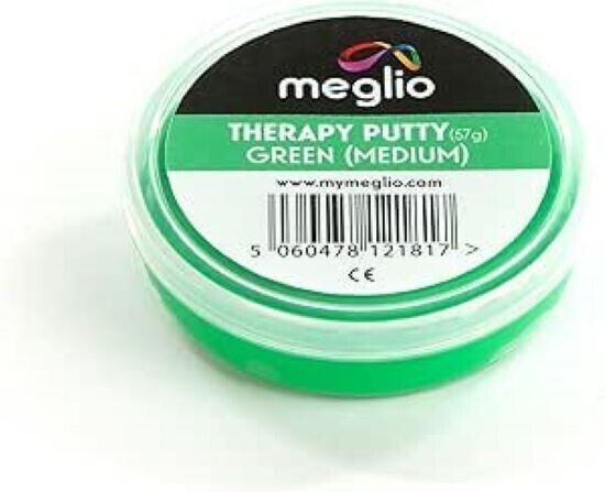 Meglio Therapy Hand Putty 57g - for Hand Exercises Targeting Hand Recovery 2 pcs