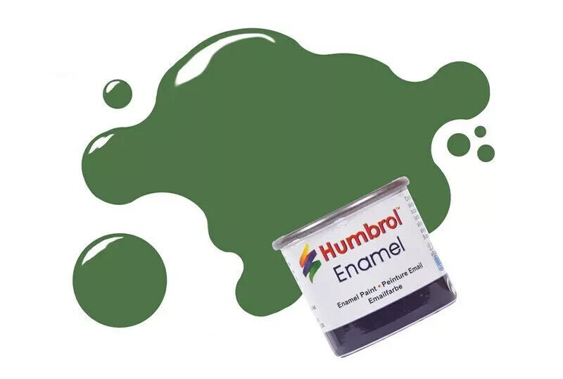 HUMBROL Enamel Model Paint 14ml -Matt Forest Green #88