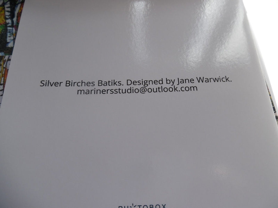 silver birches batiks " Blank greeting cards by Jane Warwick