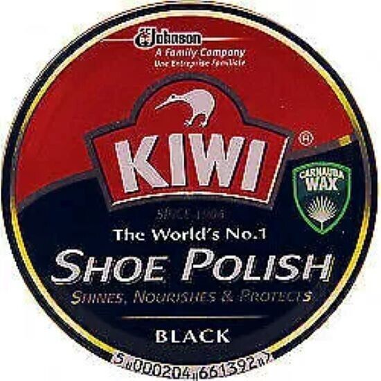 Kiwi Black Shoe Polish - 100ml