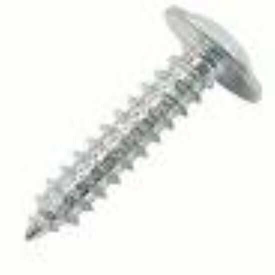 Easydrive Bright zinc-plated Screw (Dia)8mm (L)12mm, Pack of 100