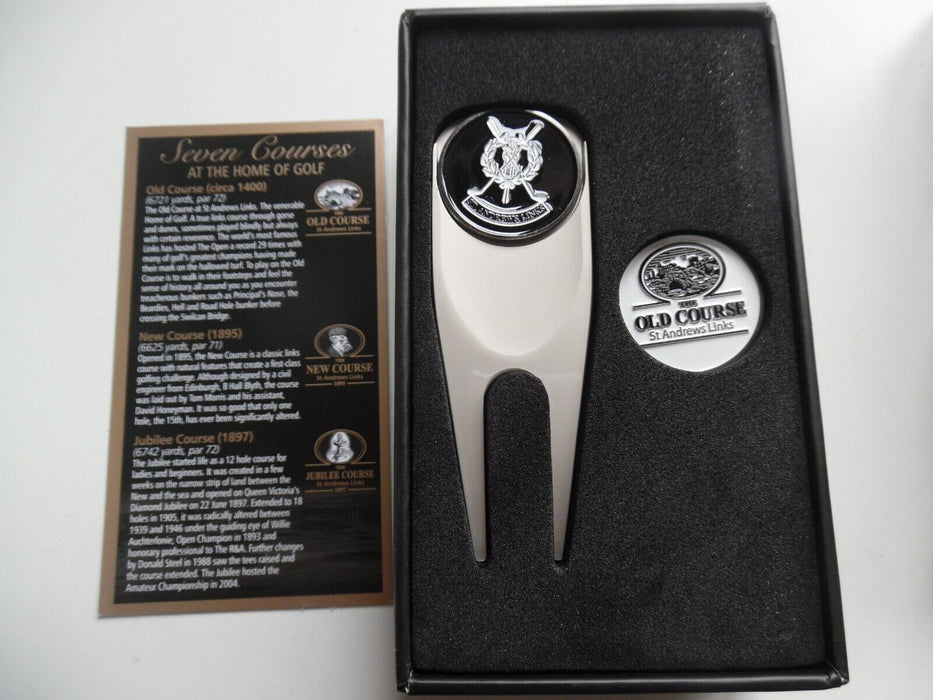 st. andrews divot tool and marker