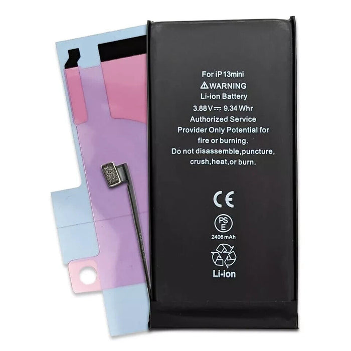 Battery For Apple iPhone 13 Mini CE 2406mAh Replacement Huarigor Repair UK