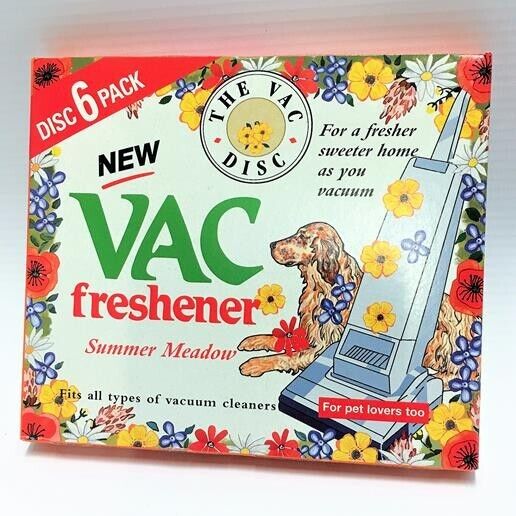 4 x 6 pack Vacuum Cleaner Freshener Scent Disc Air Freshener Smell Odour Remover