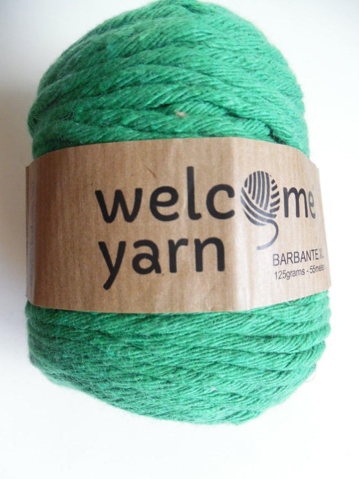 welcome yarn green 125 grams - 55 metres