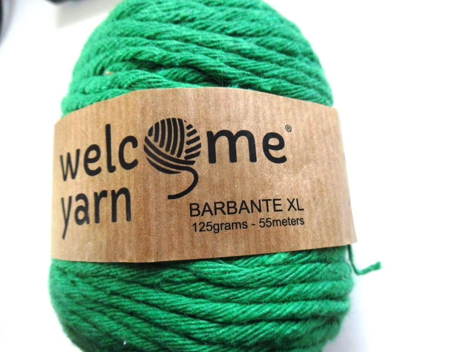 welcome yarn green 125 grams - 55 metres