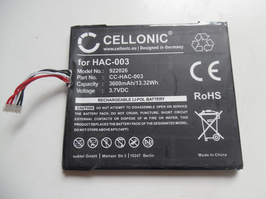 hac-003 battery for Nintendo Switch Console 3600mAh