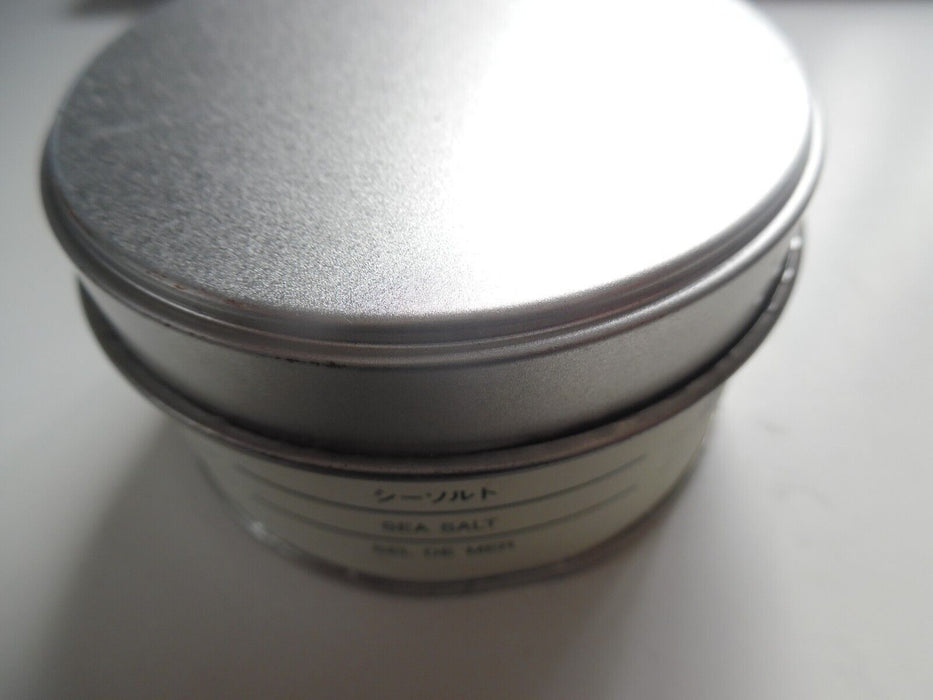 muji seasalt candle 150 grams