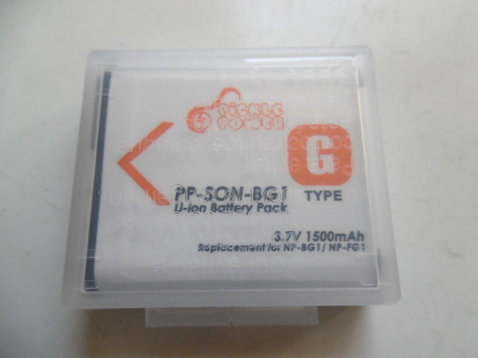 np-bg1 for sony cybershot 1500mAh camera battery