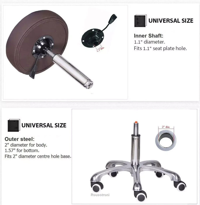 Kaleurrier Gas Lift Cylinder,Pneumatic Chair Replacement Parts- Chair or Stool