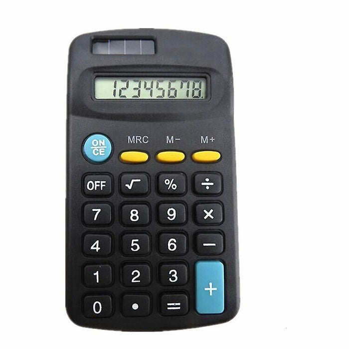 Handheld Mini Calculator | Battery Operated 8-Digit Small Calculator | Desktop B