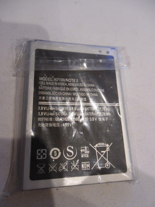 Battery for Samsung Galaxy Note 2 Battery 3100mAh GT-N7100 GT-N7105 EB595675LU