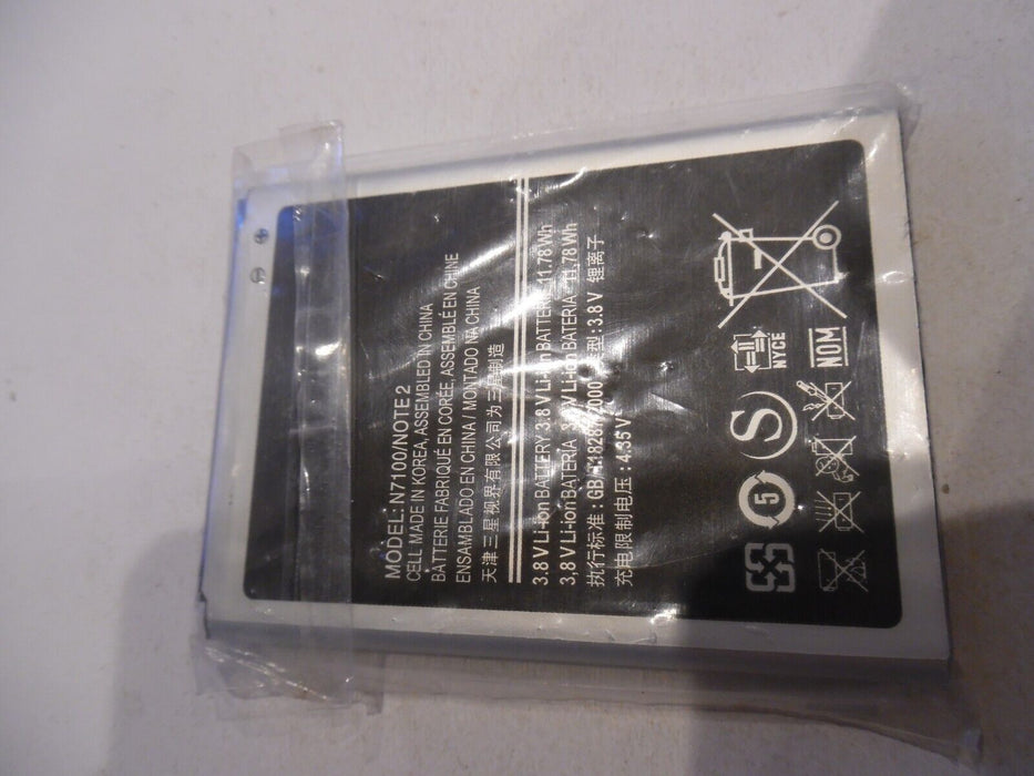 Battery for Samsung Galaxy Note 2 Battery 3100mAh GT-N7100 GT-N7105 EB595675LU