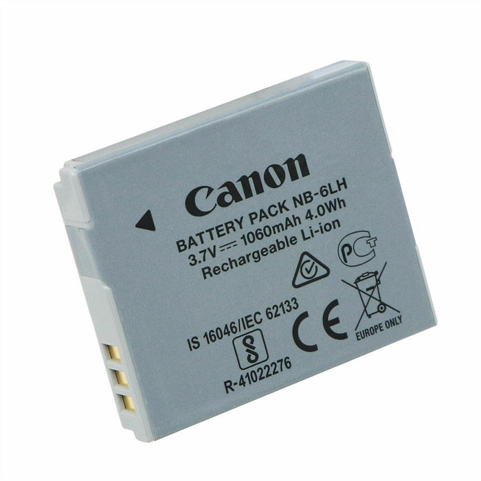 Original Genuine Battery Canon NB-6LH 3.7V 1060mAh 4.0Wh Used