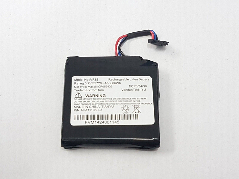 Tom Tom GO 40 Replacement Battery  Model No:VF3S
