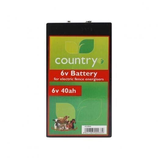 Country 6v Replacement battery PP8 40AH Electric Fencing Battery for Energisers