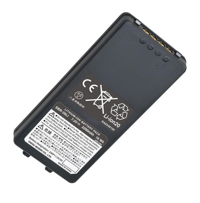 GENUINE YAESU SBR-39LI Battery 2200 MAH LI-ION Battery For FTA-750/450/100156