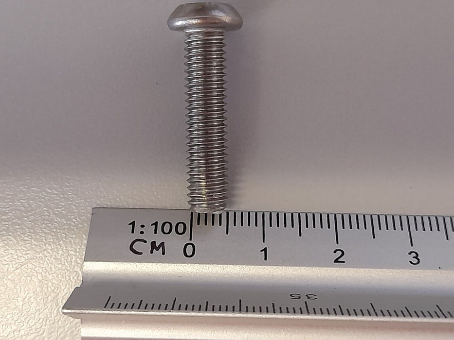 25MM X 4MM TORX HEAD BOLT 30PACK