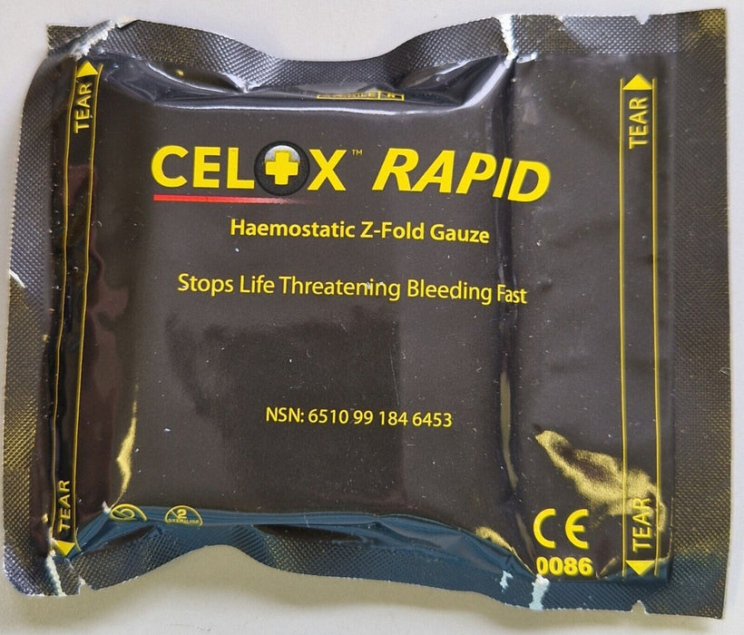 Cellox Z- Fold Homeostatic gauze IFAK Medic TCCC